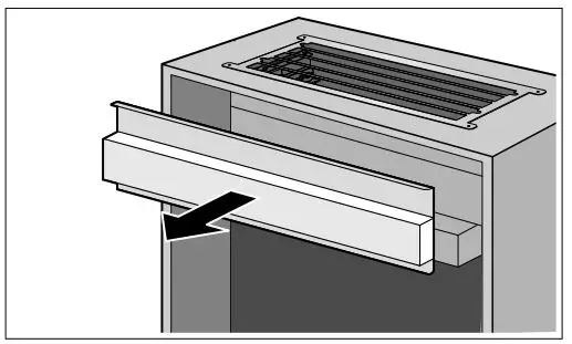 NEFF Extractor hood - Removing the activated charcoal filter only in circulating air mode 1