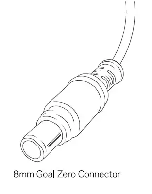 GOAL ZERO Nomad100 Solar Panel - connector