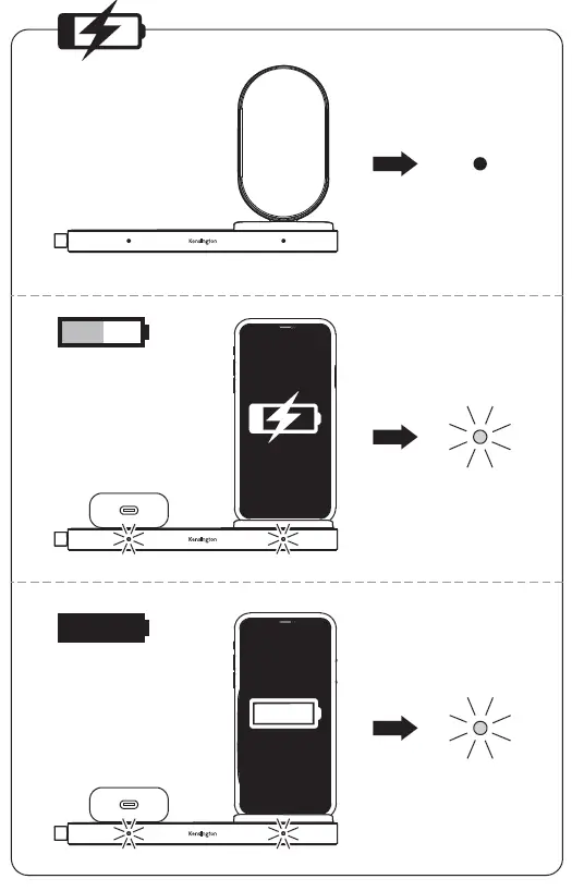 Kensington K59090 StudioCaddy with Qi Wireless Charging for Apple Devices fig8