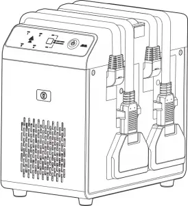 2600W 4-Channel Intelligent Battery Charger 1