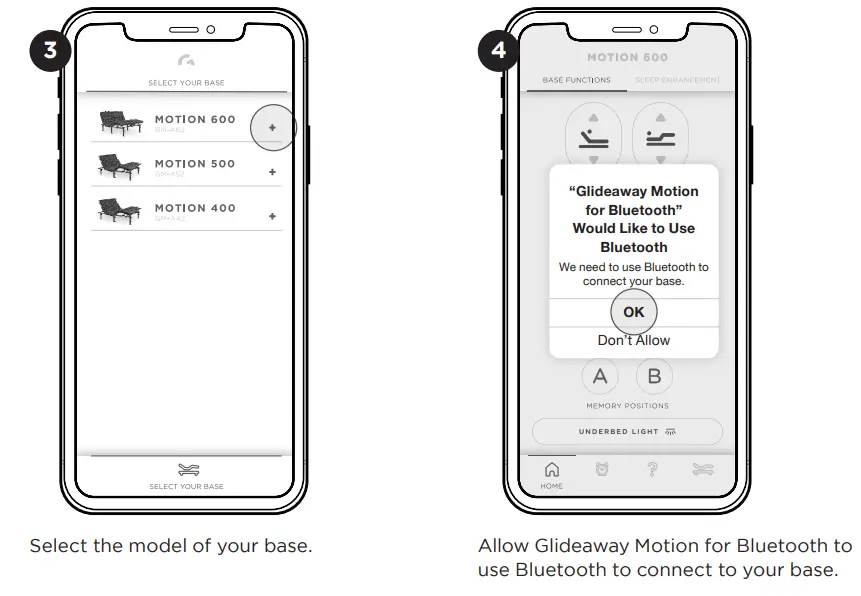 GLIDEAWAY Bluetooth Module User Guide - GLIDEAWAY MOTION FOR BLUETOOTH APP