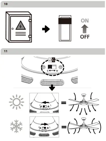 EGLO 35088 Bondi 1 Ceiling Fan - FIG 14