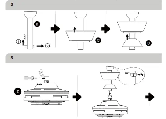 EGLO 35088 Bondi 1 Ceiling Fan - FIG 3