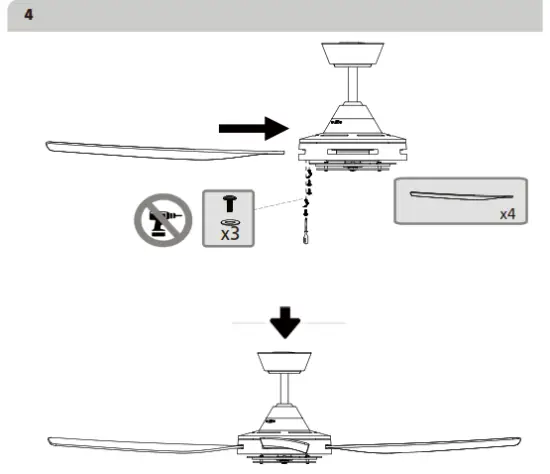 EGLO 35088 Bondi 1 Ceiling Fan - FIG 7
