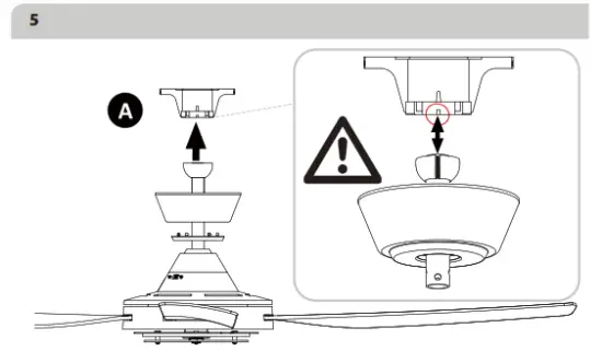 EGLO 35088 Bondi 1 Ceiling Fan - FIG 8