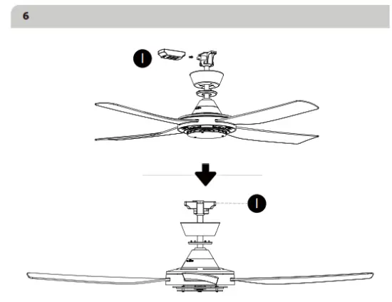 EGLO 35088 Bondi 1 Ceiling Fan - FIG 9