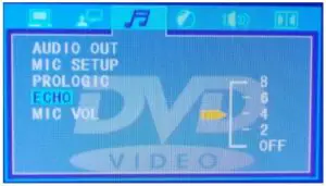 DVD SETUP MENU