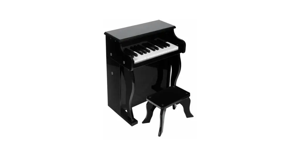 Kogan Nbpianoblka Kids Wooden Musical Toy Piano User Guide