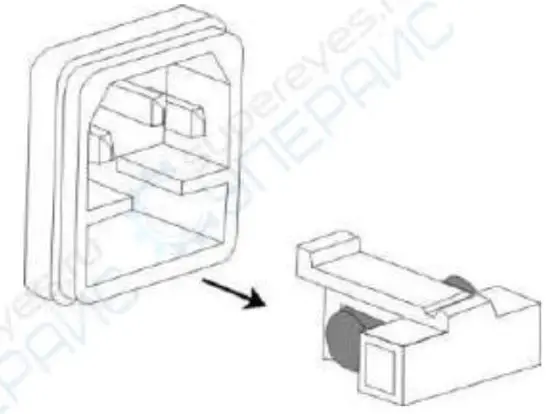 Replacement of fuse 2