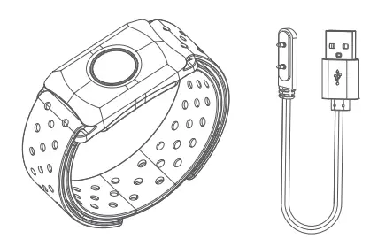 Shenzhen Chileaf Electronics CL838 Armband Heart Rate Monitor User Manual - Product Accessories