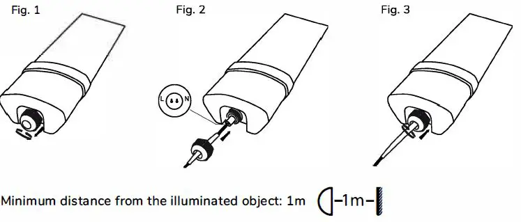LEDOM 477613 30W Tri-Proof Hermetyczna Interier Lamp 1