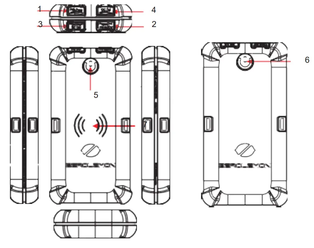 ZEROLEMON Y1348 ToughJuice 30000mAh USB C Wireless External Battery - Functional
