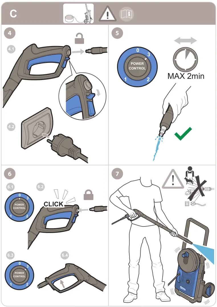 Nilfisk High Pressure Washer Core 140 Powercontrol - Assembly 13