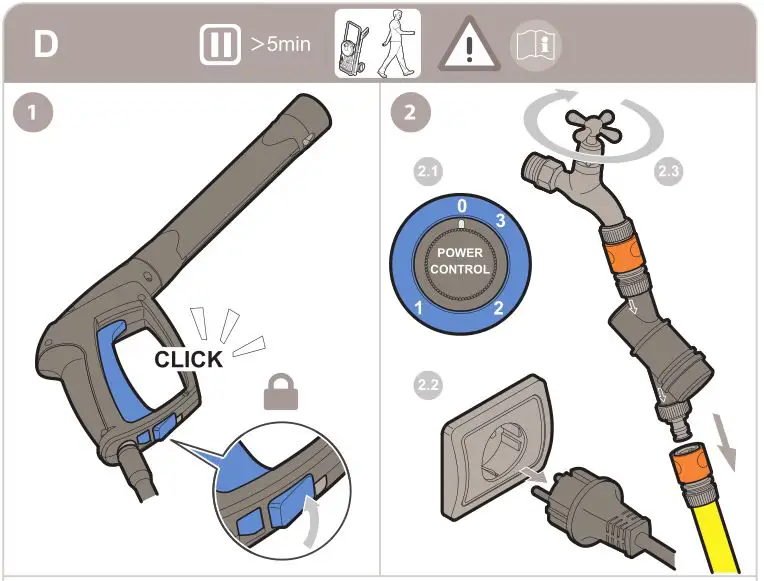 Nilfisk High Pressure Washer Core 140 Powercontrol - Assembly 14