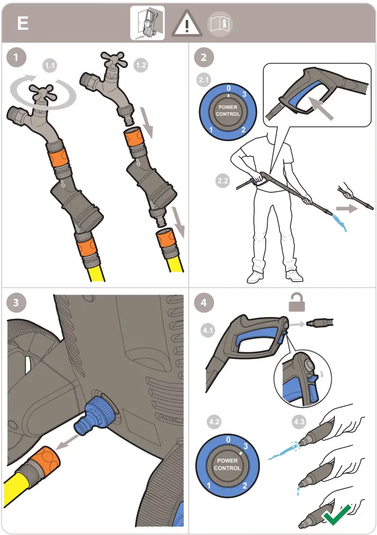 Nilfisk High Pressure Washer Core 140 Powercontrol - Assembly 15