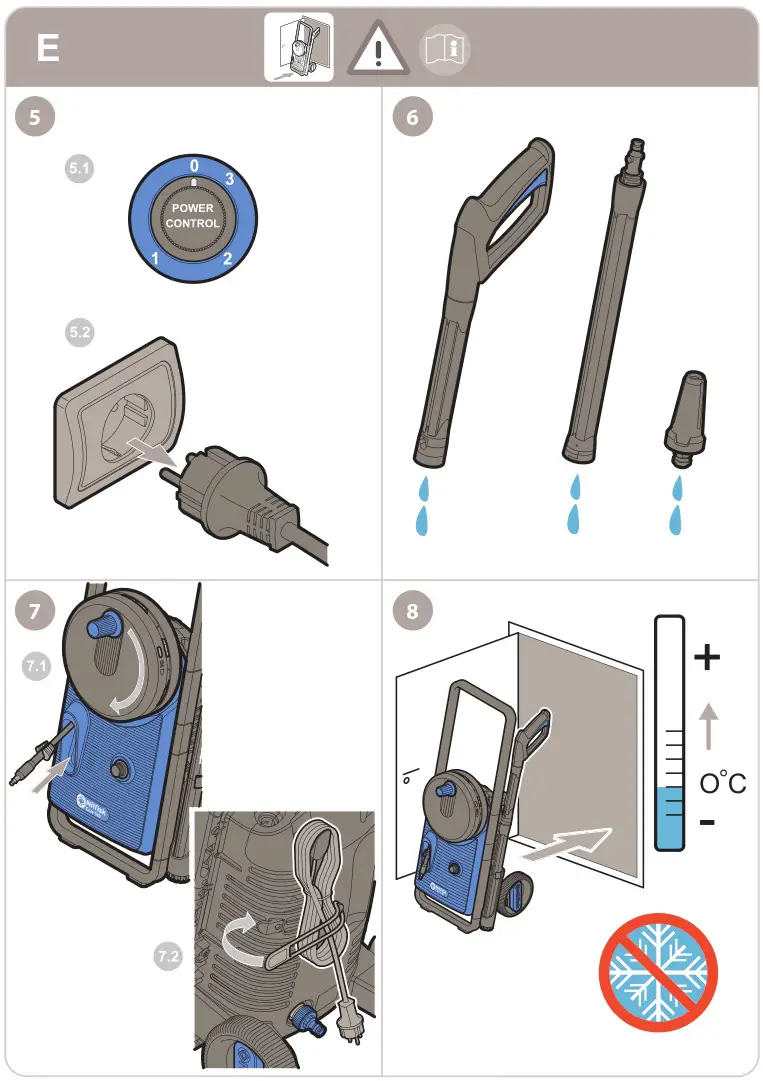 Nilfisk High Pressure Washer Core 140 Powercontrol - Assembly 16