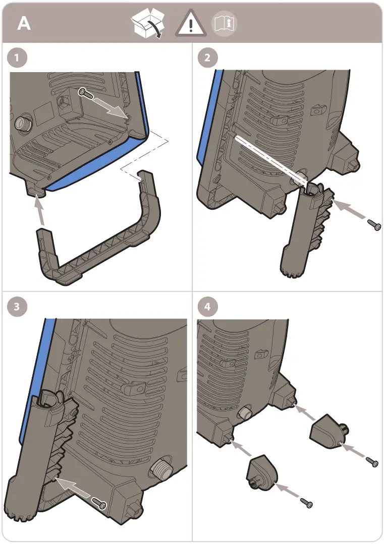 Nilfisk High Pressure Washer Core 140 Powercontrol - Assembly 2