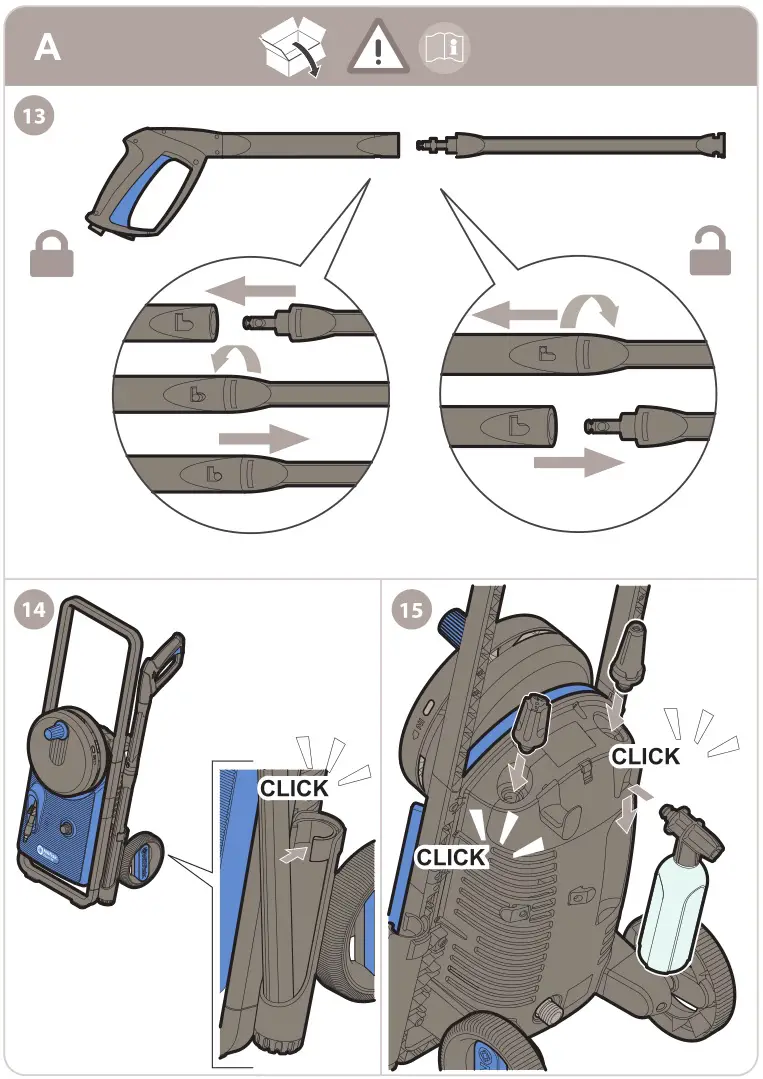 Nilfisk High Pressure Washer Core 140 Powercontrol - Assembly 5