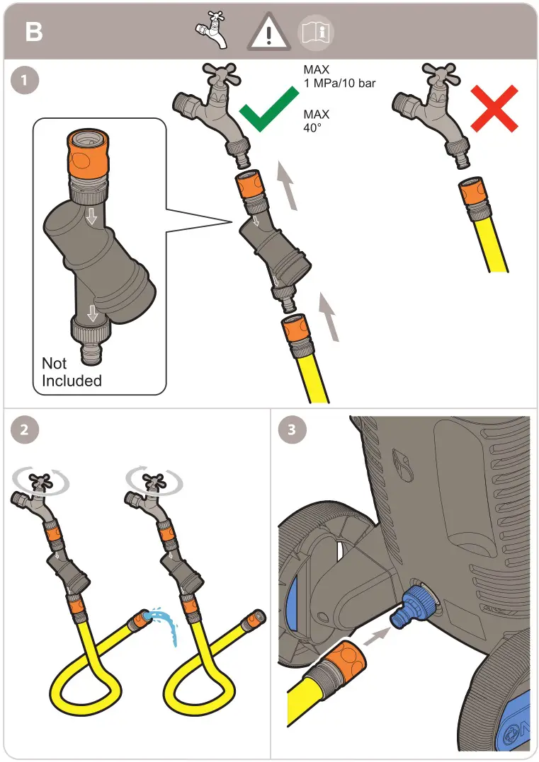 Nilfisk High Pressure Washer Core 140 Powercontrol - Assembly 7