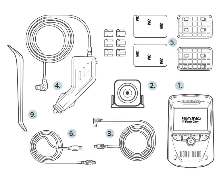 REXING-V1P-Max-4K-UHD-Dual-Channel-Dash-Camera-2