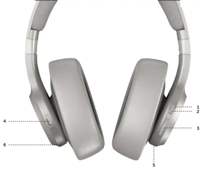 FRESH REBEL 3HP400 CLAM ANC Headset - fig1