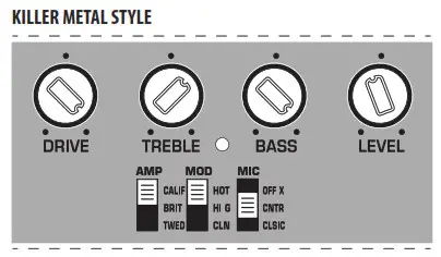 behringer Guitar Driver Direct Sample Settings 5