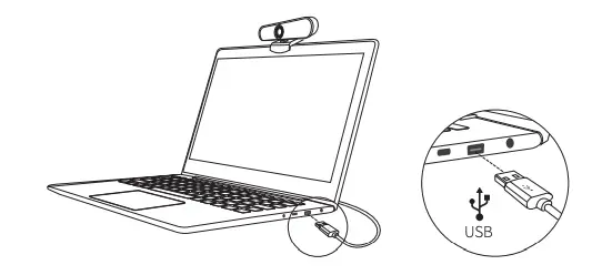 Connecting your webcam