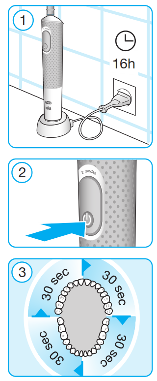 BRAUN D100 Oral-B Vitality Toothbrush - fig 4