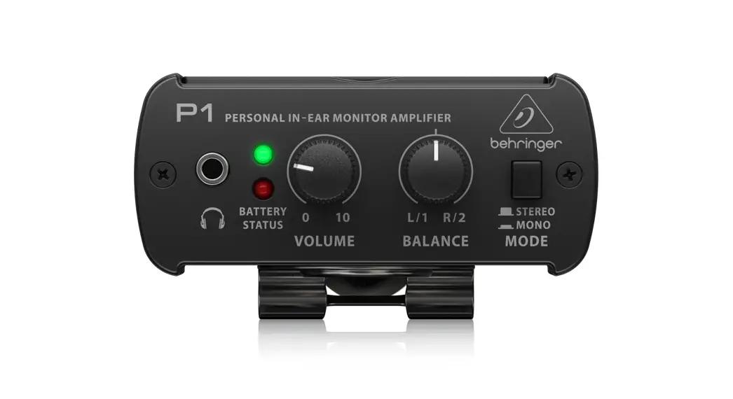 Behringer Powerplay P1 Personal In-ear Monitor Amplifier User Guide