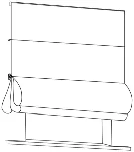 Position of your blind (b)