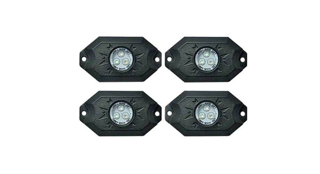 Lightfox Lf-rl-rgbw-ufa*4 Rgbw Led Rock Lights User Guide