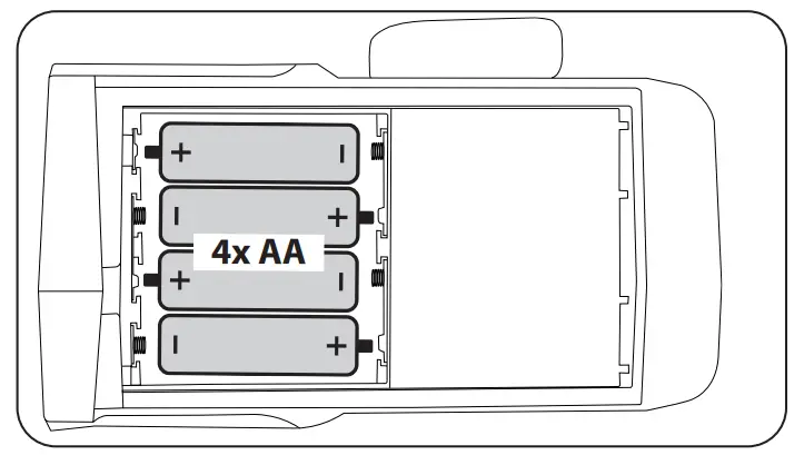 Connect a full battery