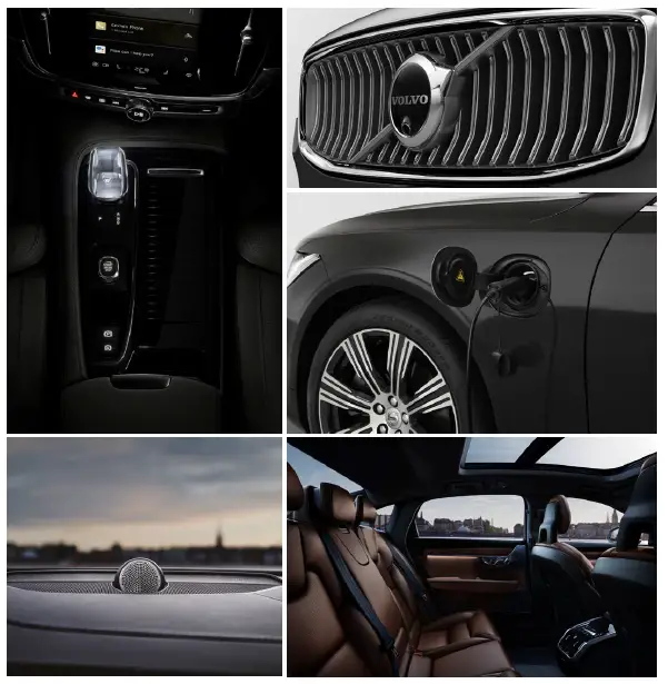 Volvo S90 Recharge plug-in hybrid sedan fig 2
