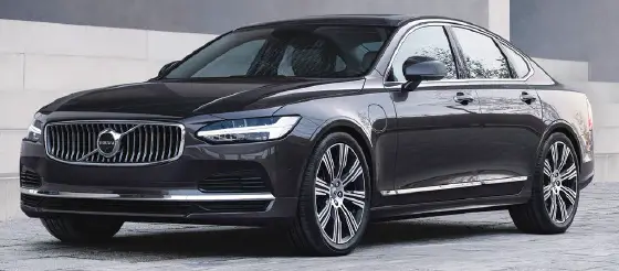 Volvo S90 Recharge plug-in hybrid sedan product