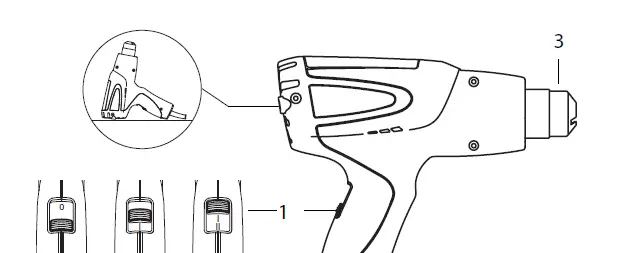 MAKITA HG5012 Heat Gun-fig1
