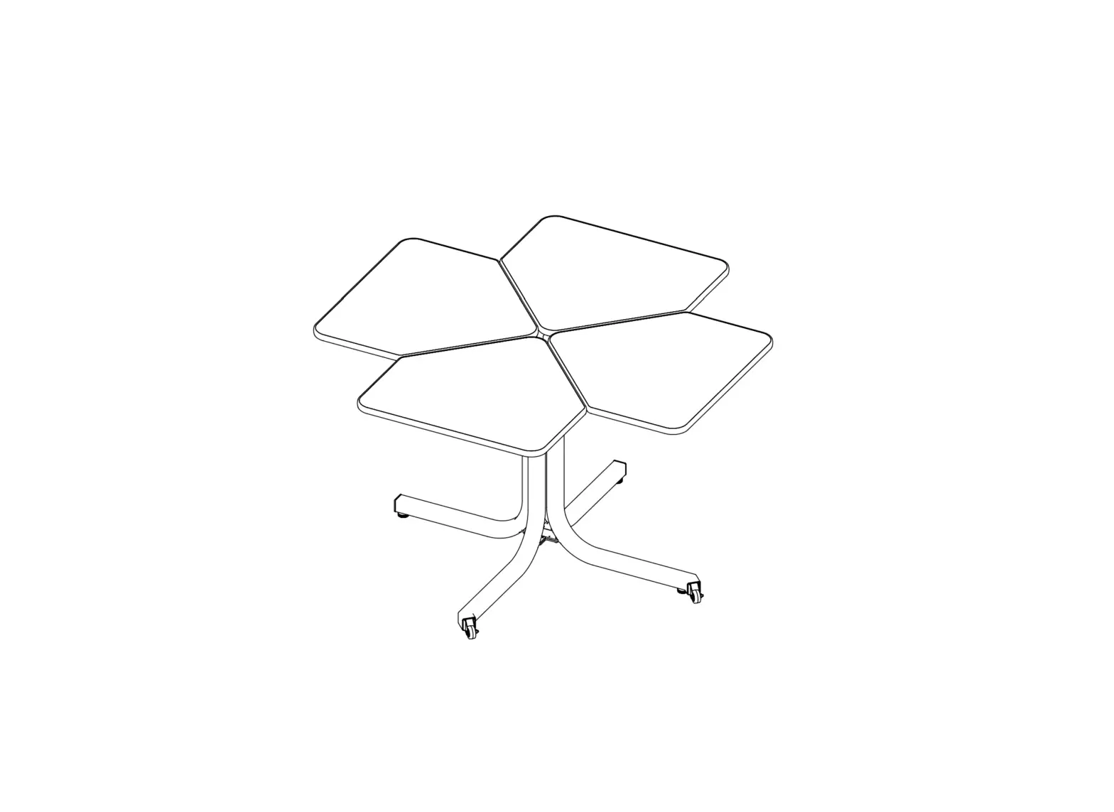Bfl-4(4/1) Butterfly Wheelchair Accessible Table Installation Guide