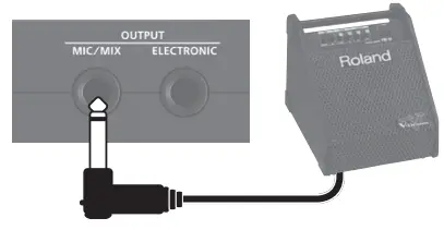 Roland ELCajon Mic Processor - PA mixer