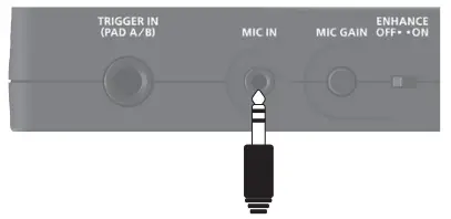 Roland ELCajon Mic Processor - included