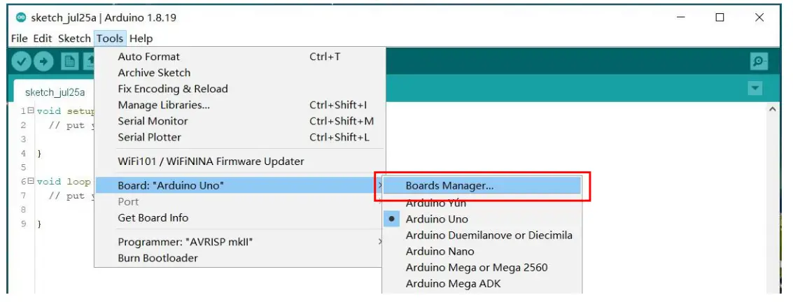 AITOSEE SENTRY 2 Arduino IDE WiFi Firmware - fig1
