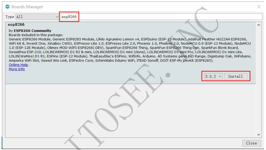 AITOSEE SENTRY 2 Arduino IDE WiFi Firmware - fig2