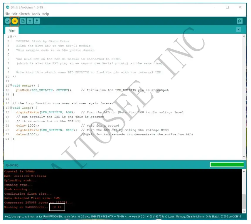 AITOSEE SENTRY 2 Arduino IDE WiFi Firmware - fig7