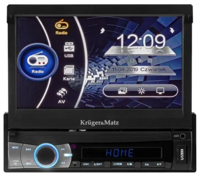 Kruger-Matz-KM2005-2-Car-Receiver-PRODUCT