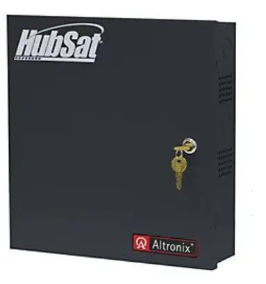 Altronix HubSat8Di Passive UTP Transceiver Hub with Integral Isolated Camera Power PRODUCT