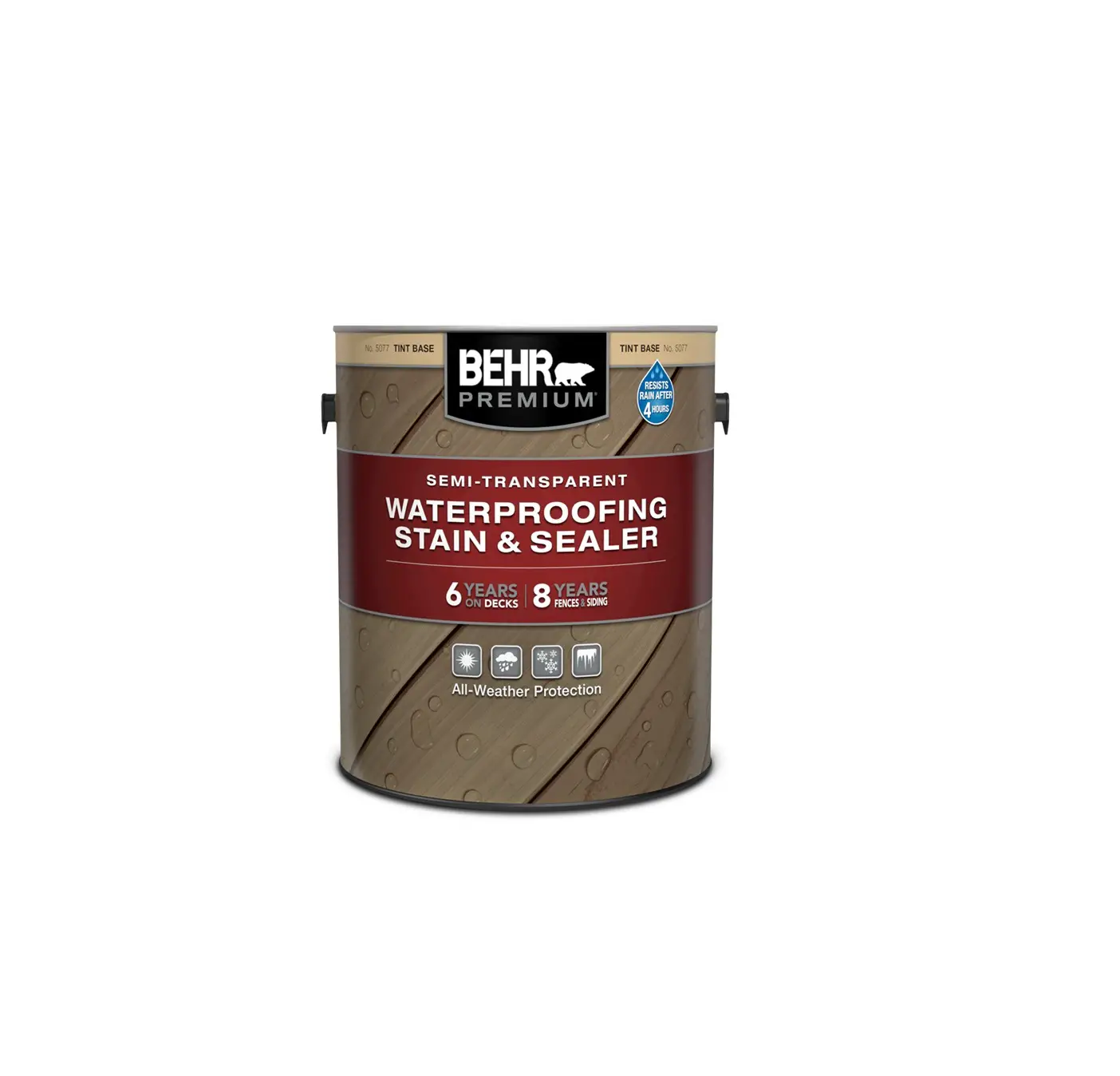 Behr 5077 Tint Base Semi-transparent Waterproofing Stain And Sealer Instruction Manual