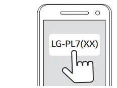 LG Portable Bluetooth Speaker Owner’s Manual - Select LG-PL7 from device list on another Bluetooth device