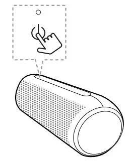 LG Portable Bluetooth Speaker Owner’s Manual - Using power button