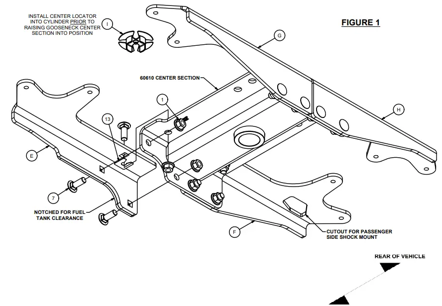 CURT 60700 Factory Original Equipment Style Gooseneck Hitch-fig2