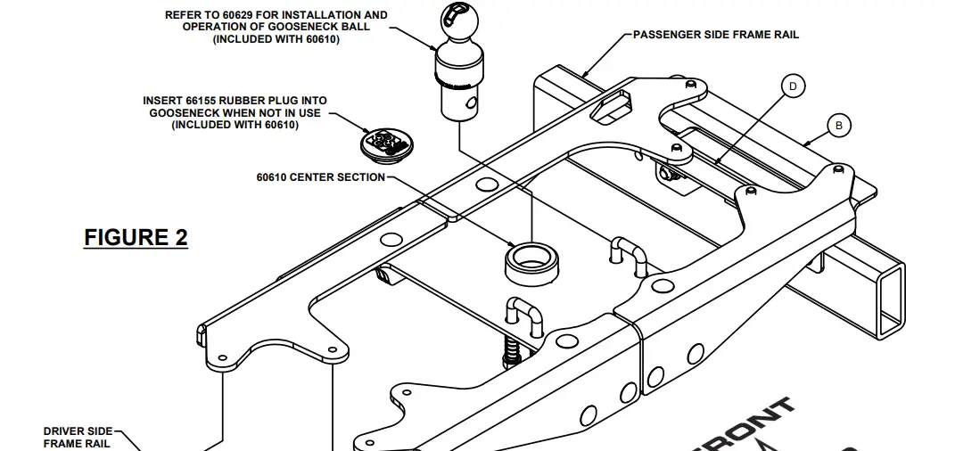 CURT 60700 Factory Original Equipment Style Gooseneck Hitch-fig4