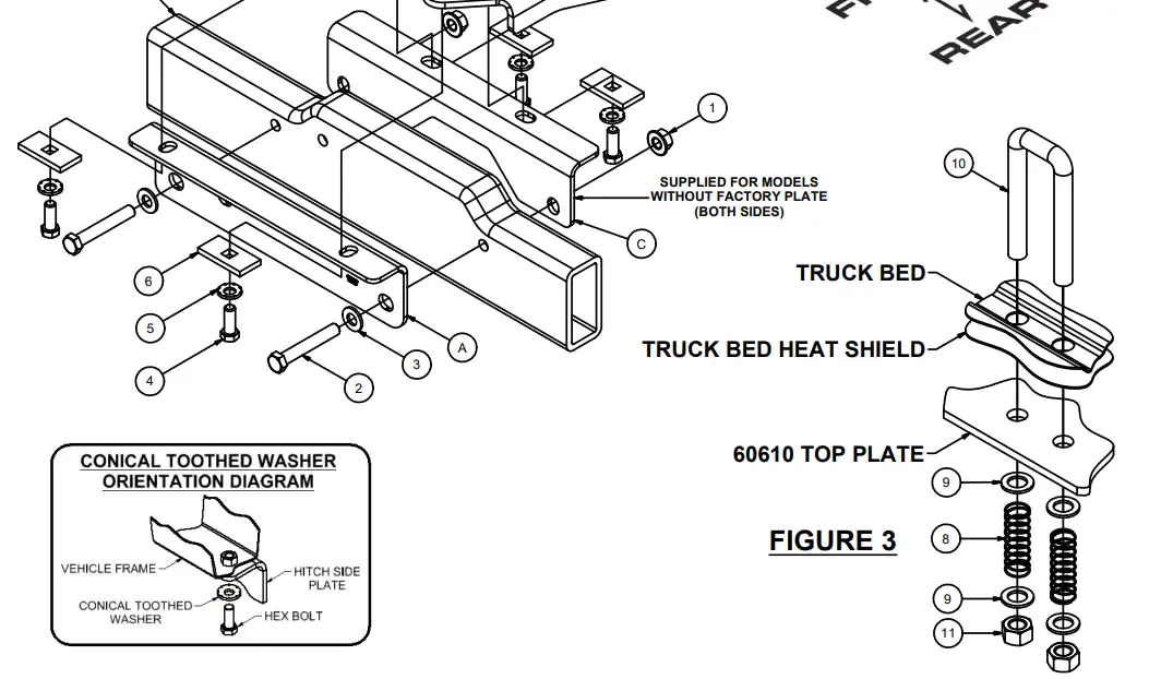CURT 60700 Factory Original Equipment Style Gooseneck Hitch-fig5