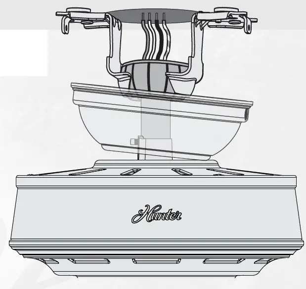 Hunter 51689 Lawndale LED IndoorOutdoor Ceiling Fan fig (19)